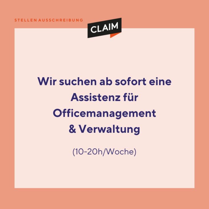 Stellenausschreibung: Assistenz Officemanagement &#038; Verwaltung (10-20 Wochenstunden)